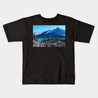 Upper Kananaskis Lake. Kids T-Shirt